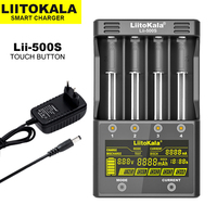 LiitoKala Lii-600 Lii-S8  Lii-500 Lii-PD4 Lii-500S LCD 3.7V 18650 18350 18500 21700  14500 26650 AA NiMH Lithium-Battery Charger