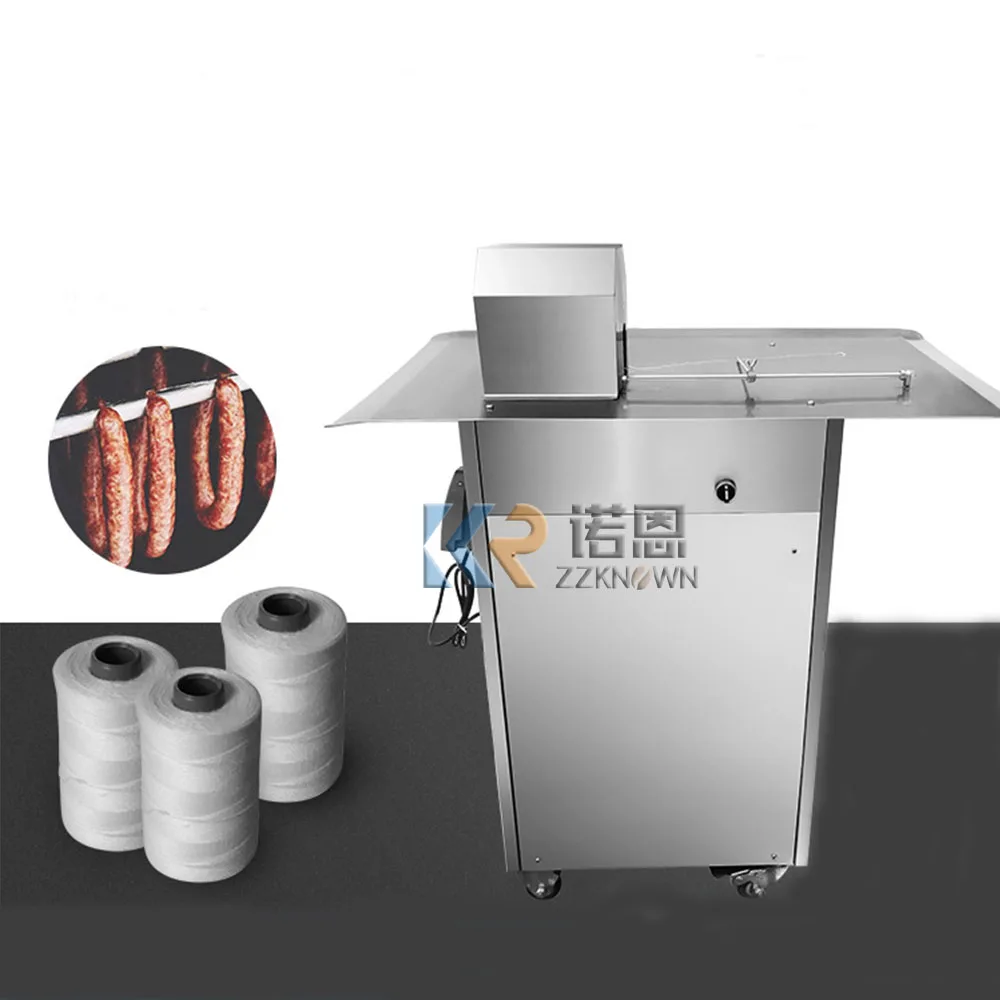 Stainless Steel Sausage Linker Knot Tying Machine for Sausage Factory Supply Sausage Binding Wire Machine for Sale