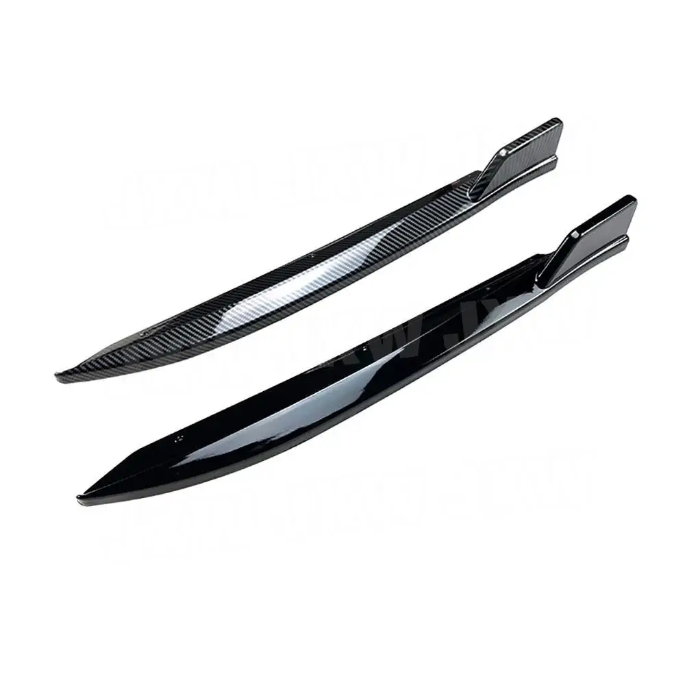 

JCHEY ABS Rear Bumper Splitters Flaps Spoiler for BMW 5 Series G30 M-Tech 525i 530i 540i 2017+ Rear Canard Flaps Apron Parts