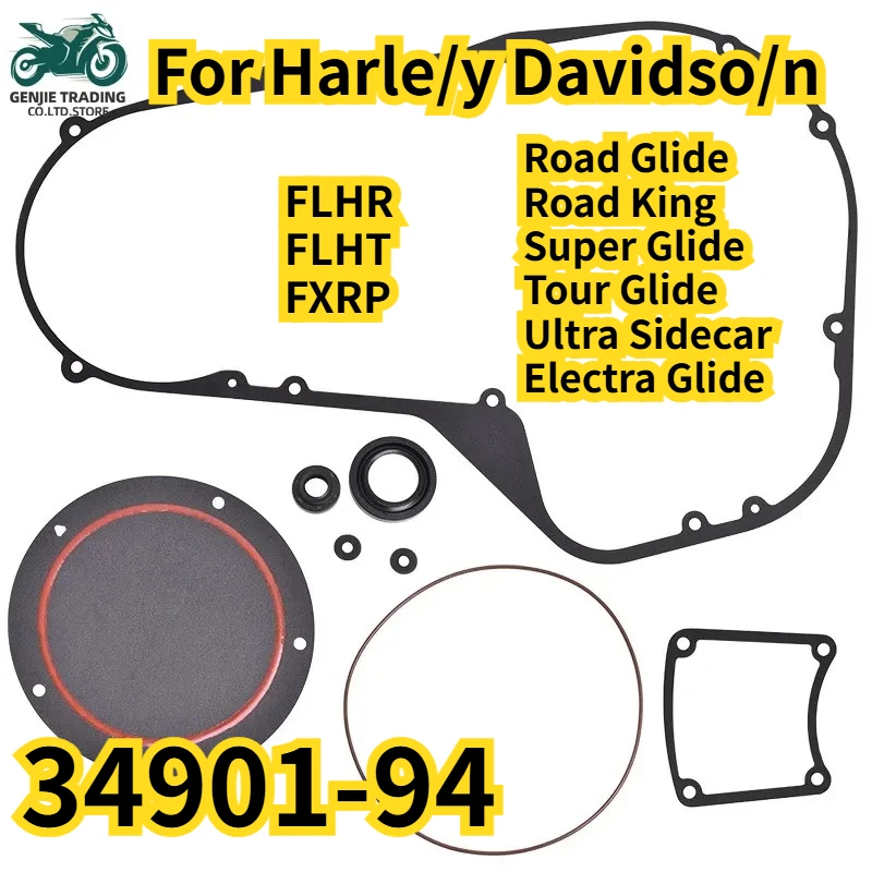 

For Harle/y 34901-94 Motorcycle Cylinder Cover Gasket Kits DYNA FLTR FLHT FXRP Road Glide Road King Twin Touring Street Glide