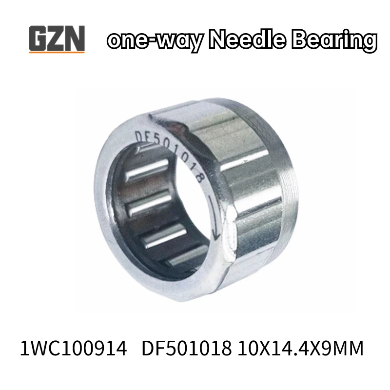 1PCS One-way Needle Roller Bearing 1WC100914 DF501018 Stainless Steel Fish Wheel Special 10x14.4x9MM