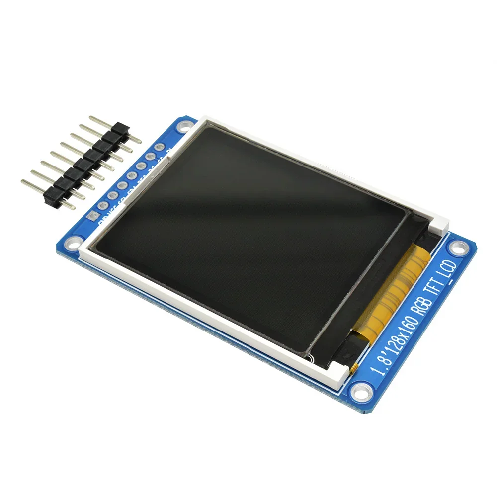 1.8 inch Full Color 128x160 SPI Full Color TFT LCD Display Module ST7735S 3.3V Replace OLED Power Supply for Arduino