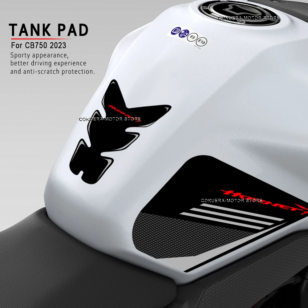 

CB 750 Motorcycle Accessories 3d Resin Tank Pad Sticker Gas Tank Protector Decal Stickers For CB750 Hornet 2023