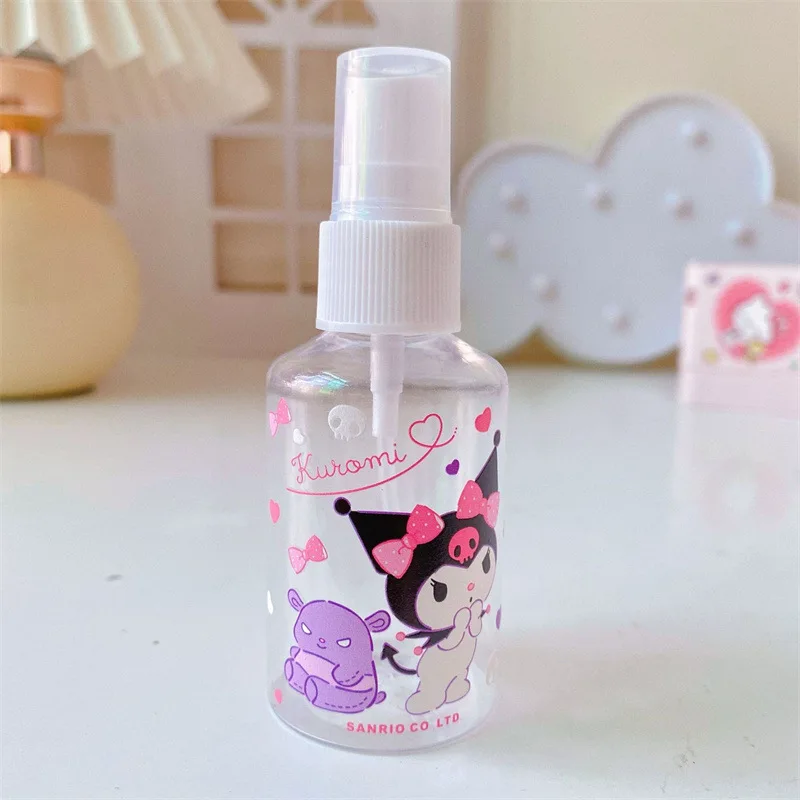 Flacone Spray da 50ML Disney Stitch flacone per profumo a nebbia Fine flacone per pressa in plastica atomizzatore per Anime da viaggio carino da