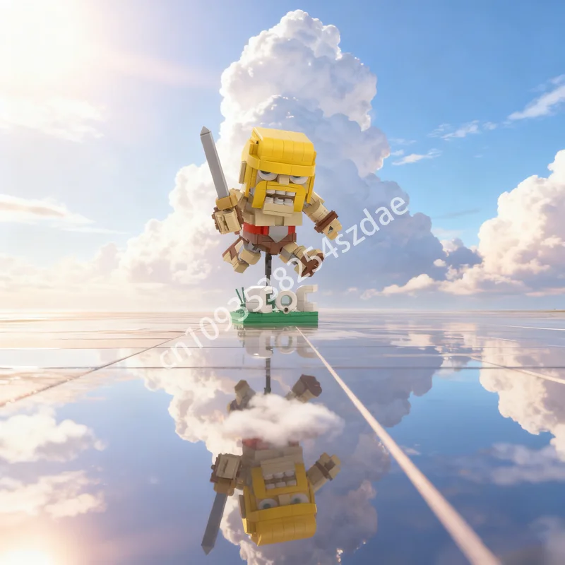 

321 шт. MOC BARBARIAN COC модель строительные блоки архитектура сборка игрушки DIY идея образование кирпич детские рождественские подарки на день рождения