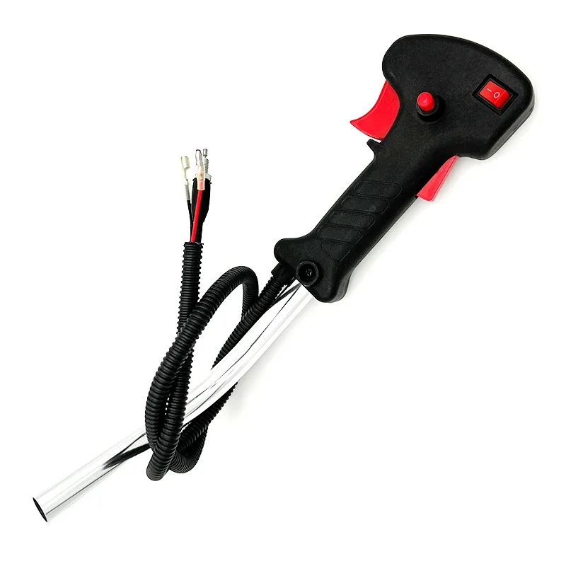 Manual Right Handle with Throttle Switch Assembly for Gasoline Brush Cutter Grass Trimmer