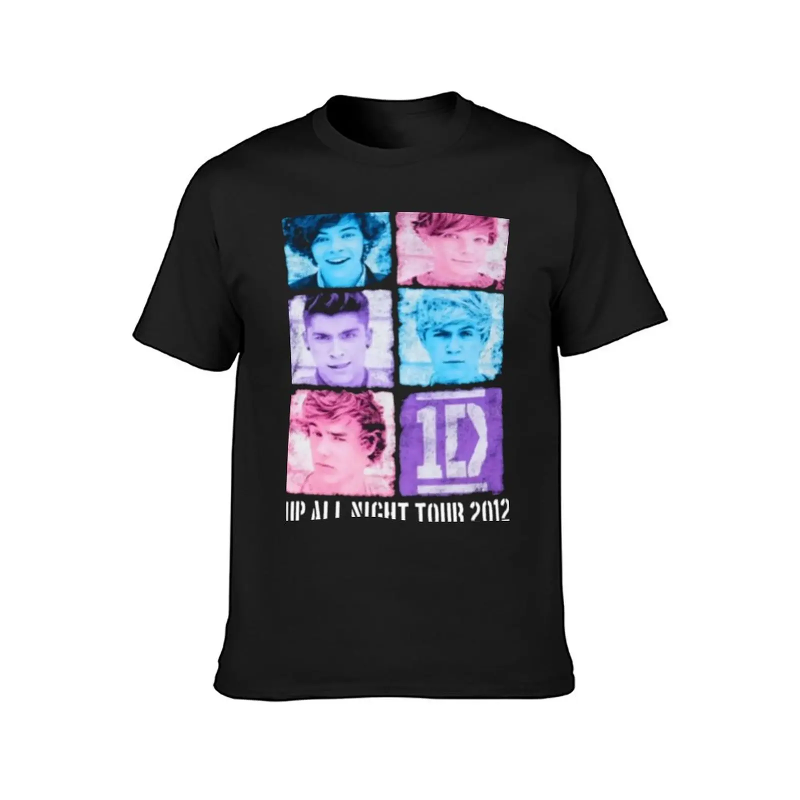 UP ALL NIGHT TOUR 2012 T-Shirt new edition animal prinfor boys mens graphic t-shirts big and tall