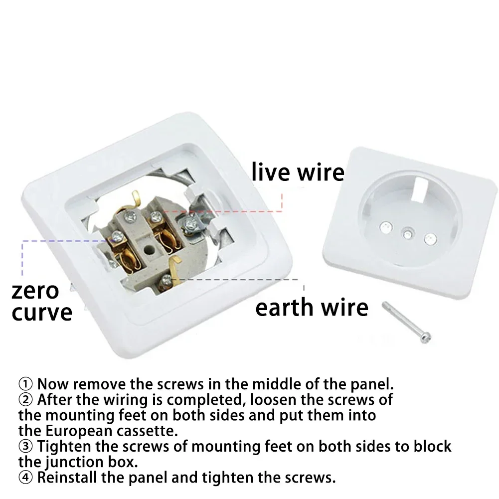 230V LED Dimmer Switch Light Adjustable Brightness Controller 4 To 300W For Flush-Mounted Dimmable Lamps