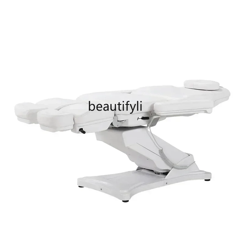 

FG10Special Electric Lifting Inclined Tattoo Bed Micro Plastic Tattoo Embroidery Split Leg Dental