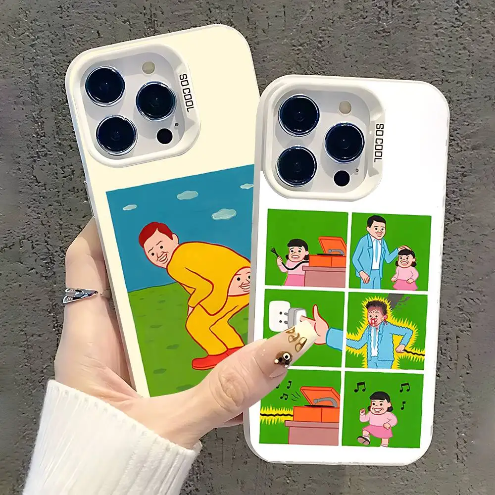 

Art Joan C-Cornella Funny Phone Case For iPhone 17,16,15,14,13,12,11,Pro,Max,Plus,SE,Air,Mini Anti Fall White Bumper