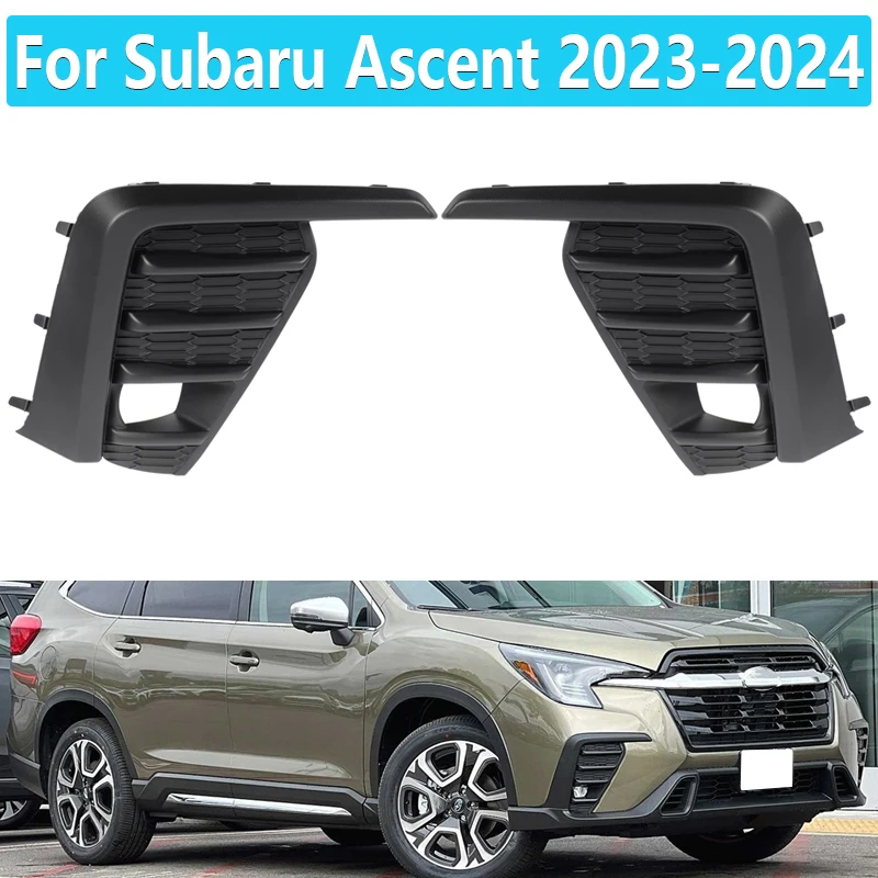 Fog Light Cover for Subaru Ascent 2023 2024 Car Front Bumper Grille Fog Lamp Headlights Trim Protect Accessories 57731XC15A