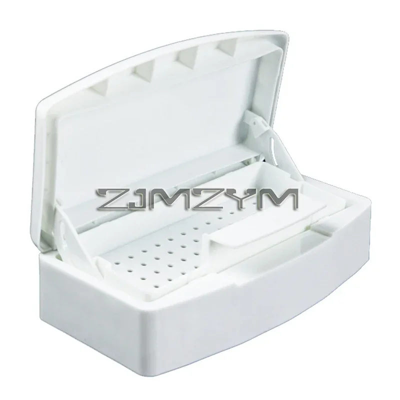 Ferramenta de manicure caixa de desinfecção higiênico portátil filtro de desinfecção de álcool caixa de limpeza caixa de esterilização