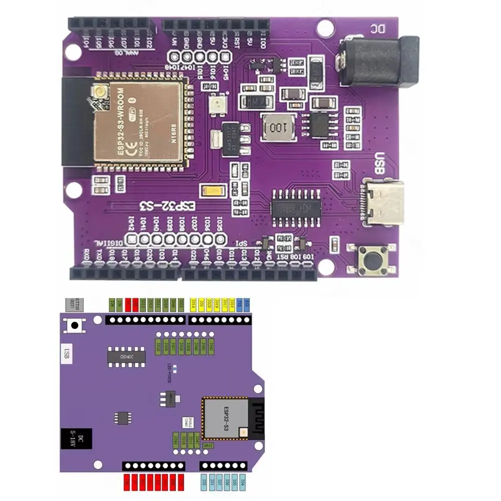 ESP32-S3WROOM Devel…