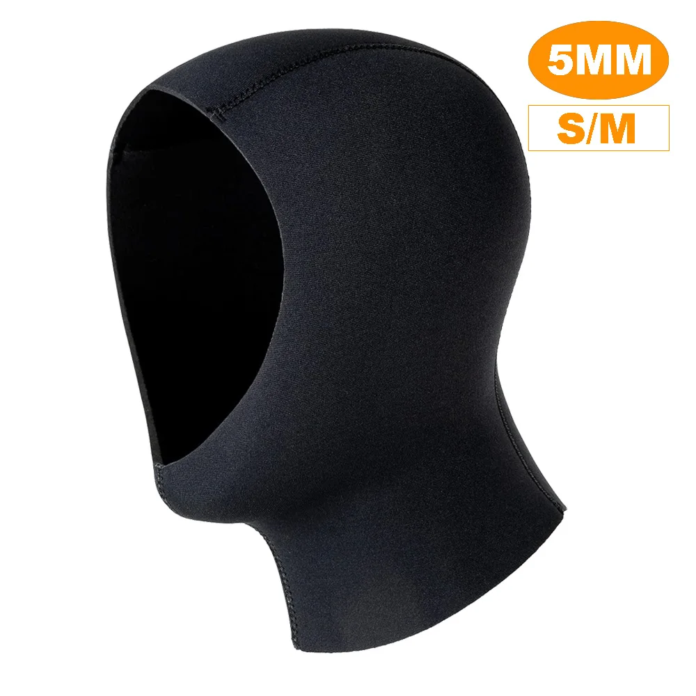 Duikkap Duikhoed 3mm/5mm Neopreen Rekbare Thermische Wetsuit Cap Scuba voor Mannen Vrouwen Koud Water Zwemmen Snorkelen Surfen
