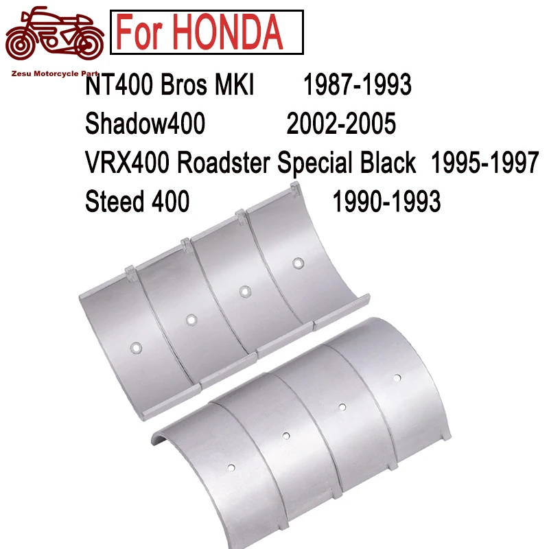 

36mm 8PCS Engine Connect Con Rod Bearing STD +25 +50 +75 +100 For HONDA NT400 Shadow400 02-05 VRX400 Steed 400 VRX 400 1995-1997