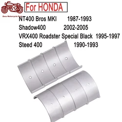 36mm 8PCS Engine Connect Con Rod Bearing STD +25 +50 +75 +100 For HONDA NT400 Shadow400 02-05 VRX400 Steed 400 VRX 400 1995-1997