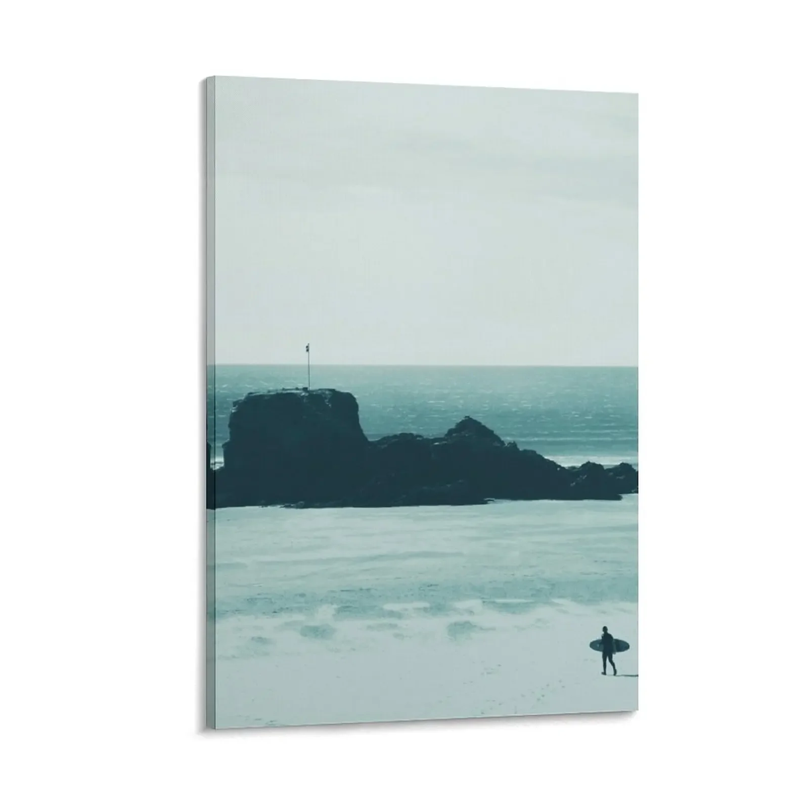 

Surfing Cornwall Canvas Painting poster Decorative paintings room decoration poster mural