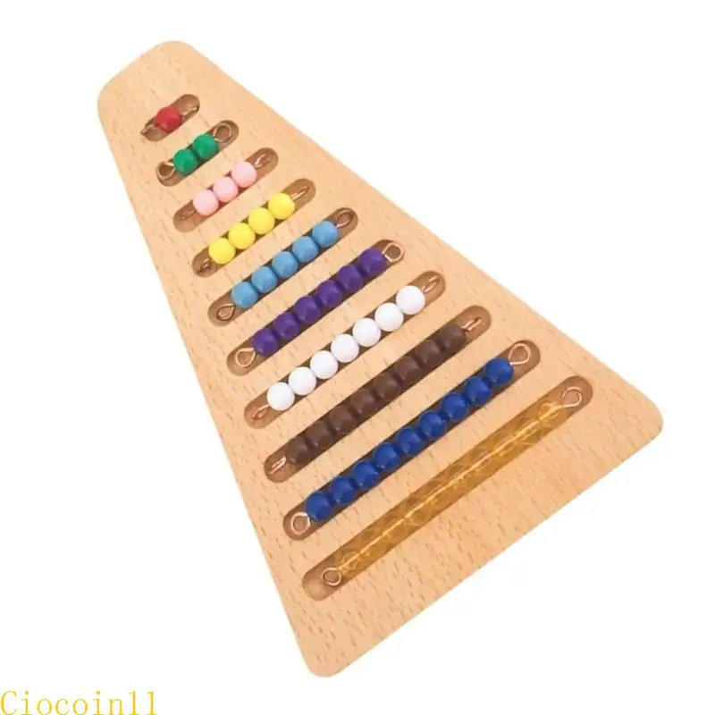 Y1ub Bead Schody Educational Toy Wspieranie koncepcji matematyki i umiejętności motorycznych dla dzieci nauczania