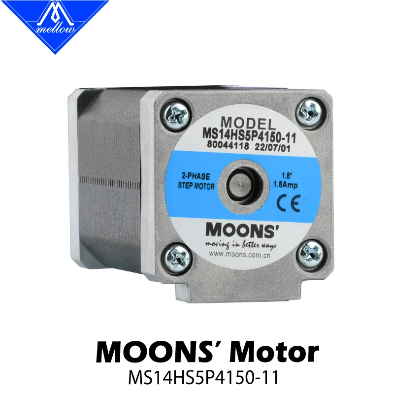 Mellow MOONS XY Shaft Nema 14 Stepper Motor / Z Shaft Nema 17 Leadscrew Shaft Motor For 3D printer Voron 0.1