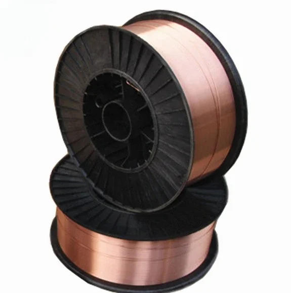 Welding Wire ER70S-6 Copper Alloy Mig Solid Welding Wire 0.8mm 0.9mm 1.2mm CO2 Welding Wire