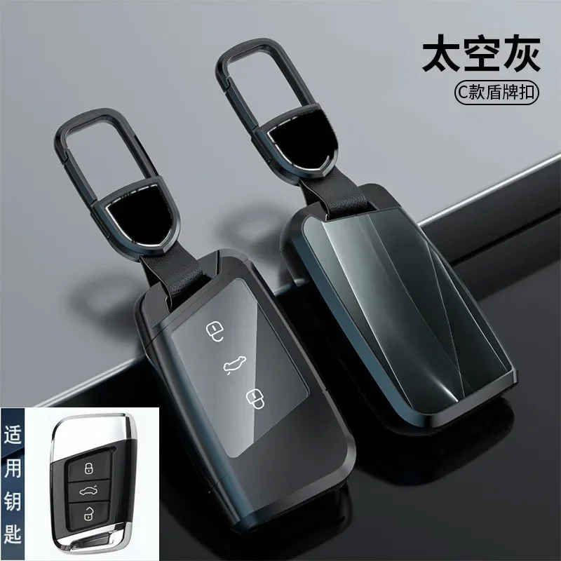 

Zinc Alloy Car Key Case Fob Cover for Volkswagen Teramont X/ID.6 X/Golf 8/Talagon/Lamando L/Tavendor/ID.7
