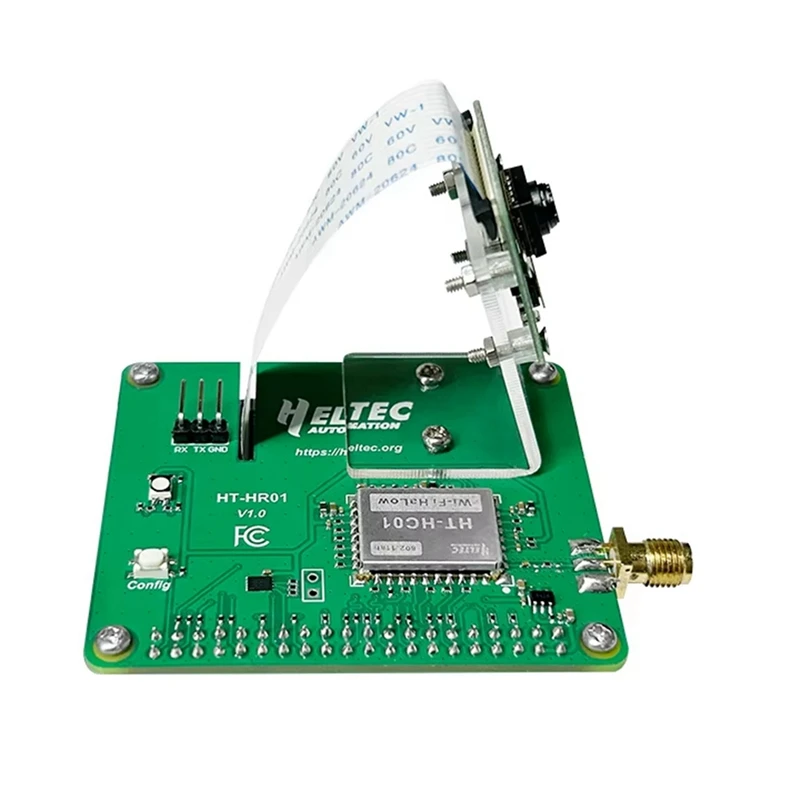 H ELTEC 오토메이션 와이파이 할로우 모듈, 라즈베리 파이 HAT 5MP 카메라용 파이 캠로우, 32.5Mbps 고속 데이터 전송 메쉬 네트워킹