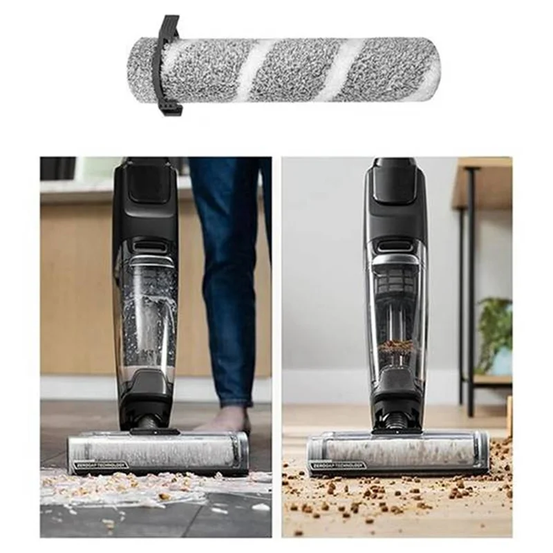 A76G-For BISSELL Crosswave Omniforce Edge 3930F, 3933, 3999Z, V2 Floor Scrubber Replacement Parts Main Brush And Filter Set