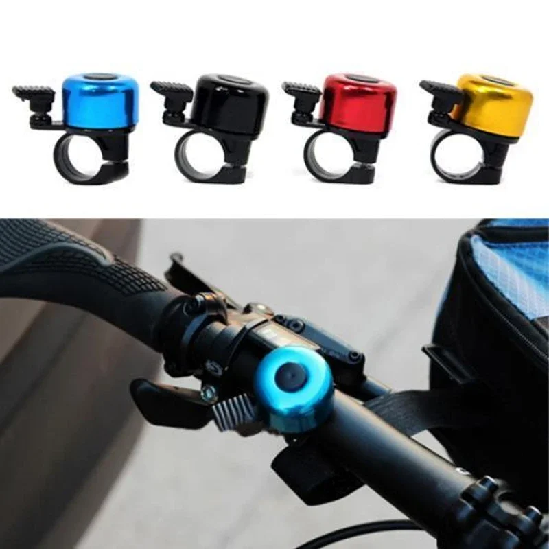 Cute Bicycle Handlebar Bell Loud Sound Alarm Warning Mini Kids Bike Horn Bells Cycling Ring Children Women Men Bike Accessories