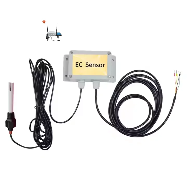 Wireless Customizable Oem Industrial LoRa Water Quality EC Sensor Tds Water Quality Rs485 Conductivity Ec Sensor