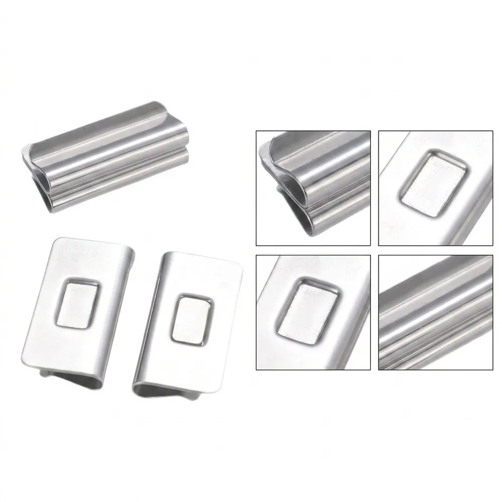 20 Pack Magnetic Curtain Closure Buckles No Nail Installation For Blackout Bed Door Curtains Home Window Hardware Accessories