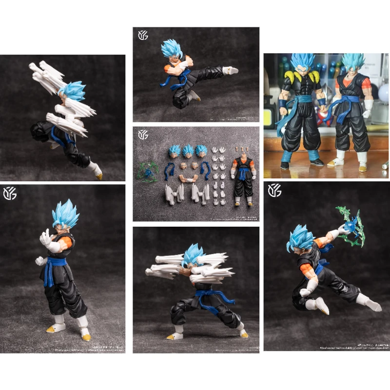 

【Доставка в течение 24 часов】YG Dragon Ball Vegito 04/05/06/07 Super Saiyan Blue NYCC, эксклюзивная цветовая гамма для Северной Америки, фигурки, подарки