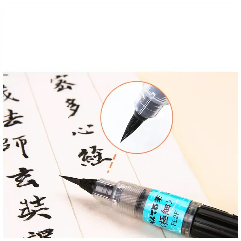 For Pentel XFL Brush Marker Soft Tip Calligraphy Pen Reliable Drawing Tool For Modern Lettering Writing And Art Projects