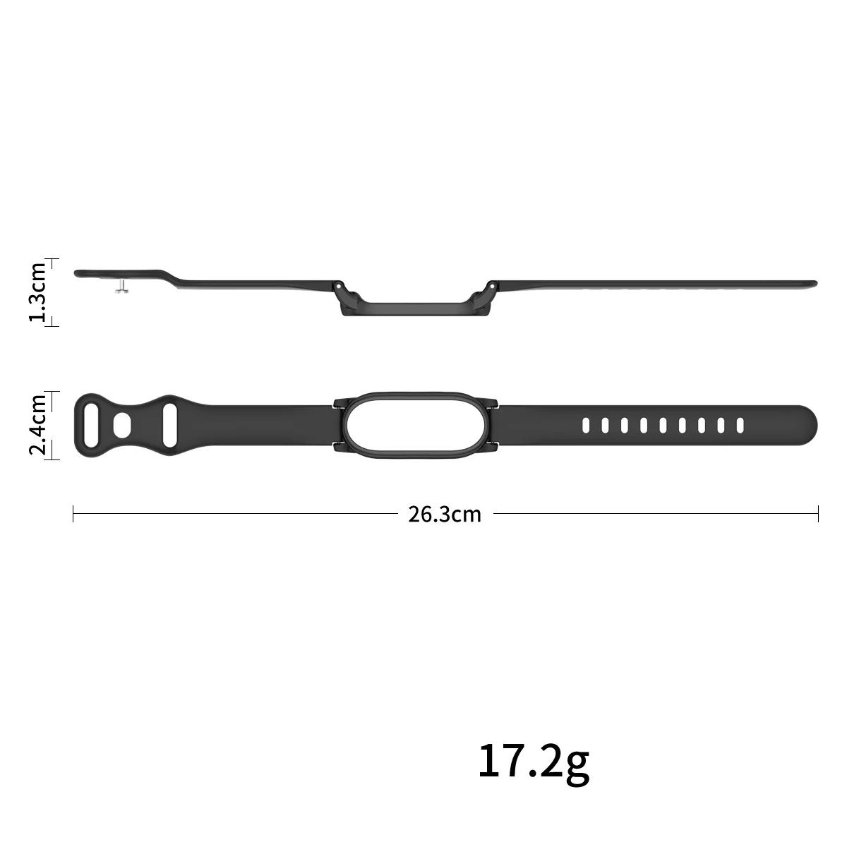 Adequado para PLAUD NotePin/NotePin S PC caixa de pulseira de relógio integrada