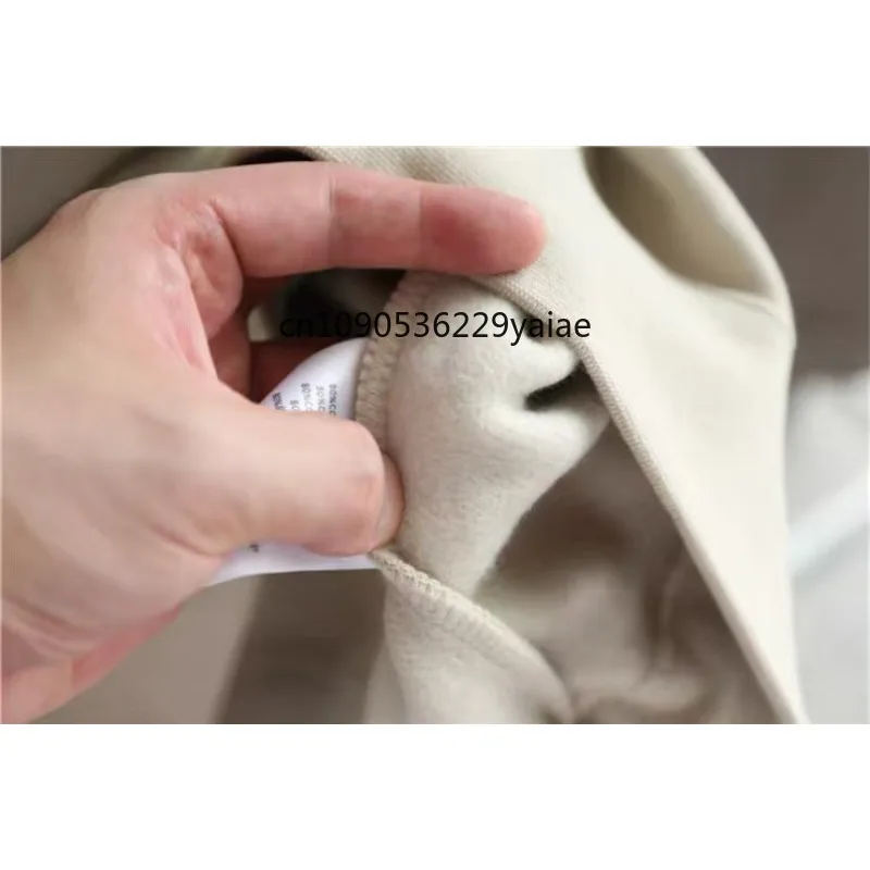 الموسم 8 العلامة التجارية الكلاسيكية الرجال هوديس تصميم فاخر الجبهة والخلفية صف مزدوج أفخم رسالة هوديي شارع العليا زوجين هوديس مجموعة #4