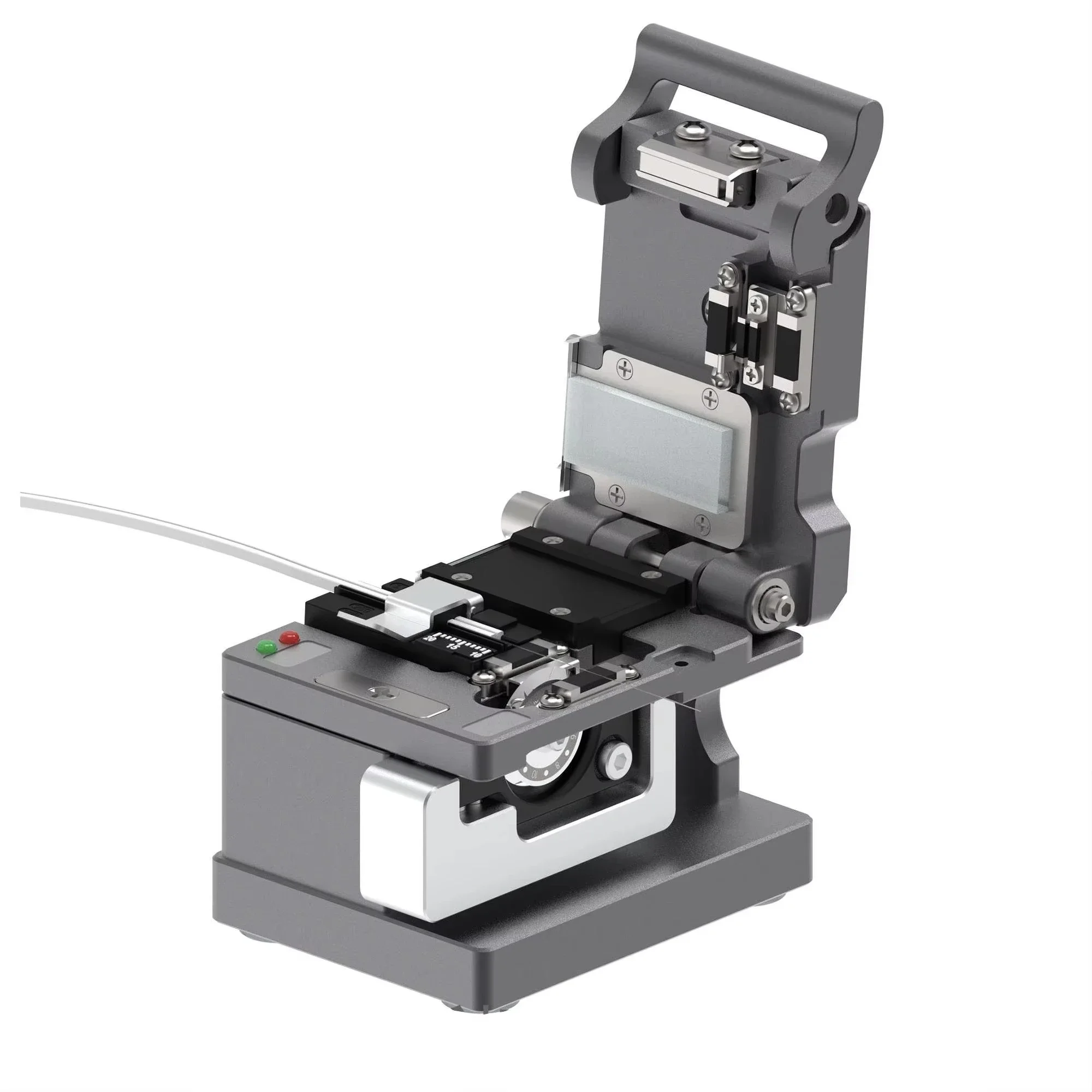 

NEW 2 in 1 CS21 Fiber Optic Cleaver Thermal Stripper and Hot Jacket Remover Fusion Splicer for Fiber Cable