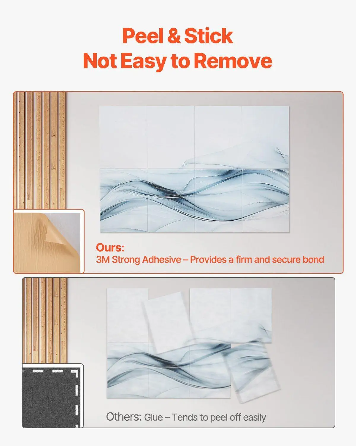 8 قطعة 15.8x11.8 بوصة إدراج جدار صوتي ذاتية اللصق دعم رغوة عالية الكثافة الأساسية يقلل ريفيرب استوديو مناسب #3