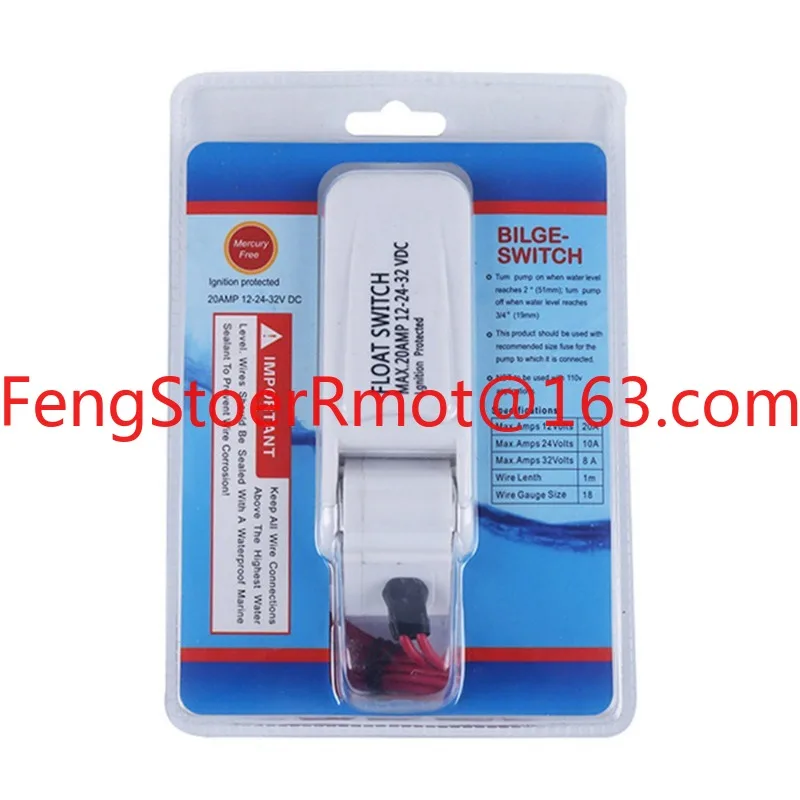 Float Switch Buoyancy Flow Automatic 12/24/36/48/64V Control Induction Submersible Pump Suction Pump Bilge