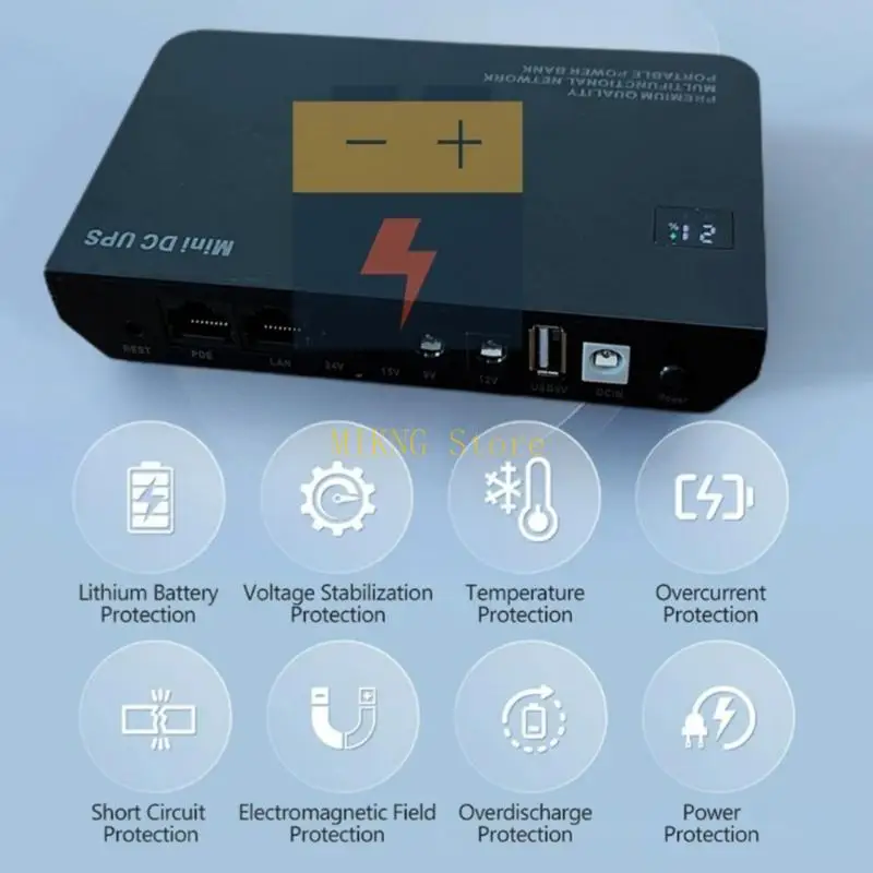 ネットワーキングデバイス用の緊急電源バックアップアダプター途切れない電源ベストセール