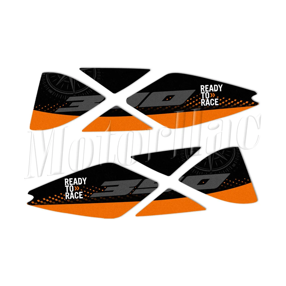 Für Duke 390 250 125 2017-2023 2022 Motorrad-Schwingen-Aufkleber-Set Drehwellen-Schutz-Aufkleber Zubehör Wasserdicht – Detail 2