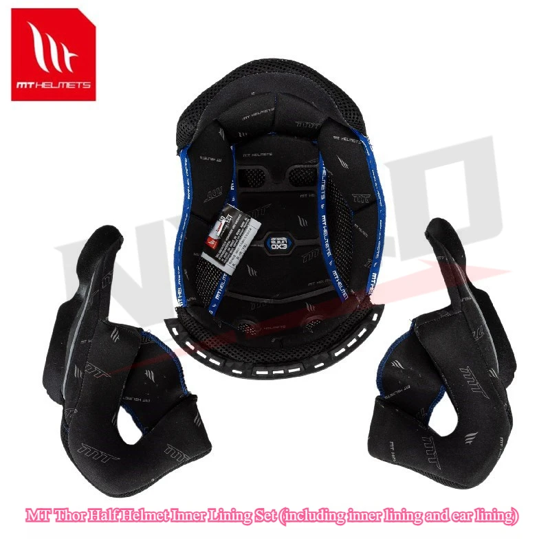 MTThunder 3 JET Helmet Liner Ear Pads Original MT Accessories Replacement Lining and Ear Pads cascos para moto