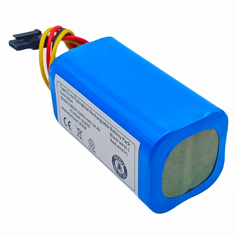 New 18650-4S1P 14.8V 12800mAh Li-ion Battery Pack,For MIJIA Robot Vacuum-Mop Essential G1 MJSTG1，SKV4136GL R30 R35