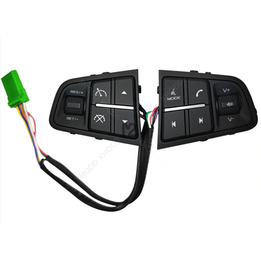 Multi function Steering Wheel Switch Audio Cruise Button For 2016 - 2018 Geely Emgrand X7 Sport SUV Cruise control switch