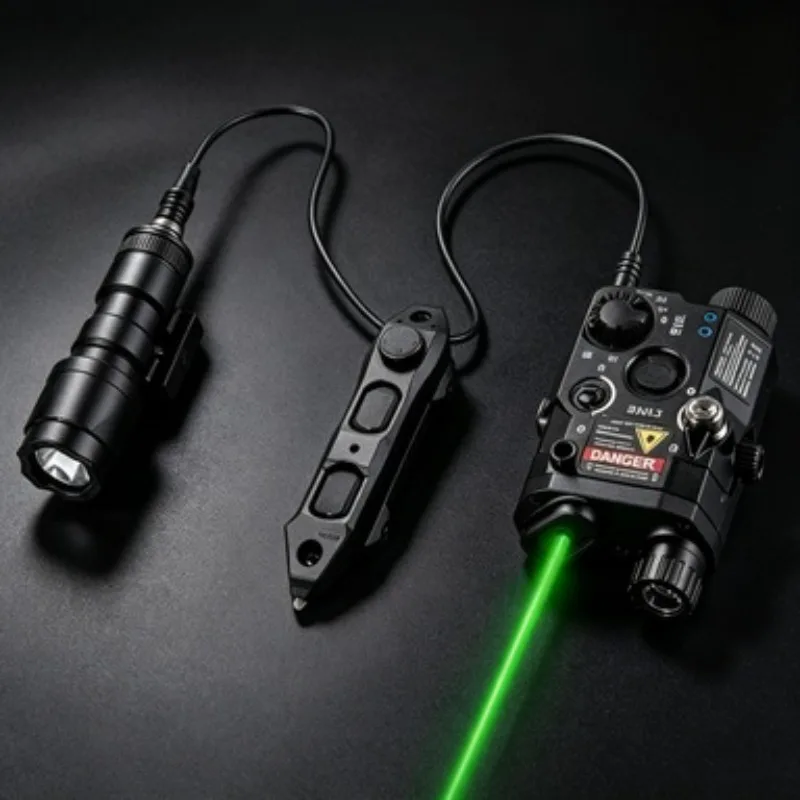 Practical Multi Function PEQ15 Alloy Indicator Complete Set Lamp and Control Wire Play Model Accessory