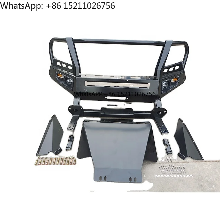 

High Quality Bull Bar Front Bumper 2021 New for Navara Np300 Material Steel Car Bumper