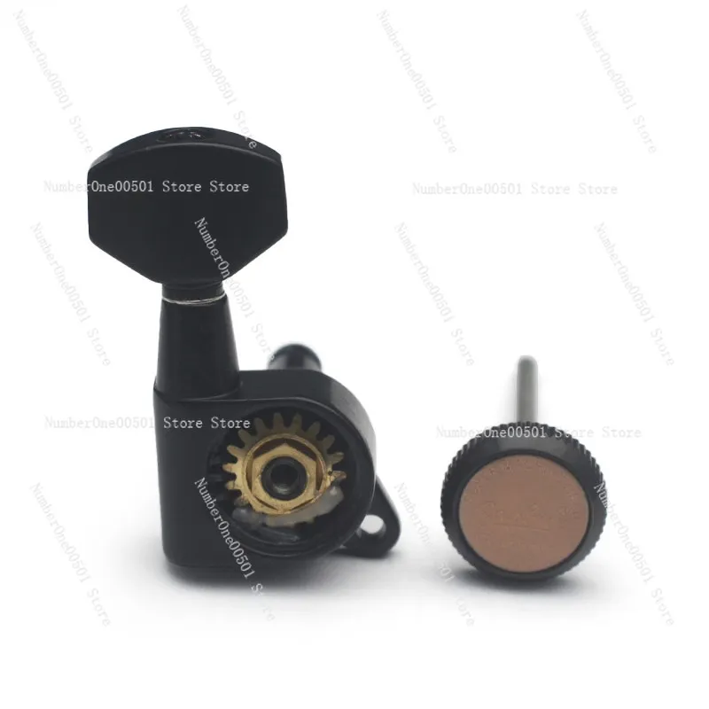 1:18 Closed Self-locking Premium Full Metal String Winder for Electric Guitar Precise Tuning Stable No Slip