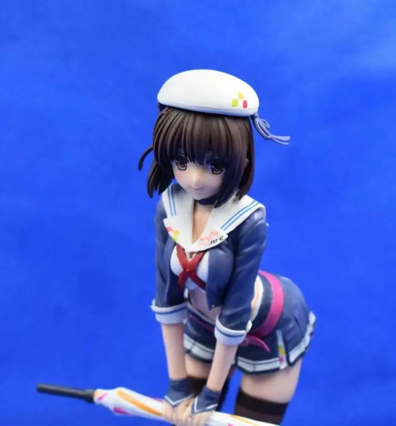 22 cm Saekano Hoe Een Saai Vriendin Opvoeden Megumi Kato Action Figure Racing Sexy Collectie Ornament Geschenken Pvc Model Speelgoed Gk