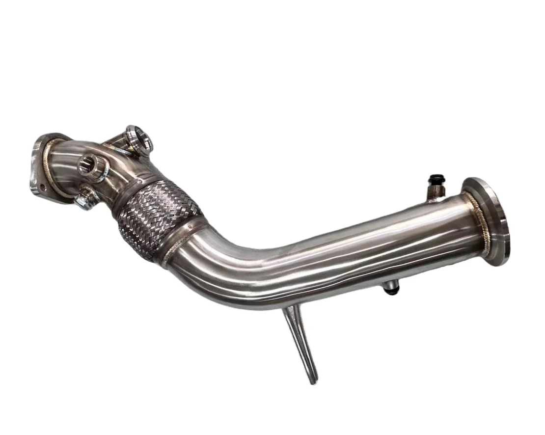 Stainless Steel Exhaust Down Pipe for F10 LCI, F11 LCI, F07 GT LCI 530dx 535dx N57N N57Z 12-17 245-313PS