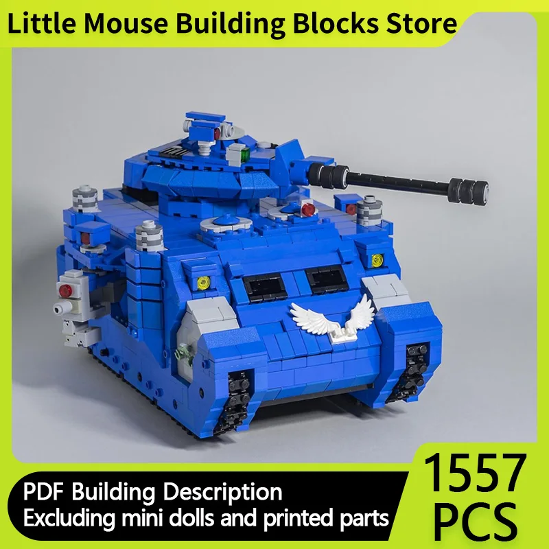 

Popular Games 40K Model Building Moc Bricks Hammer Battle Mech Collection Technology Blocks Gift Modular Christmas Toys DIY Sets
