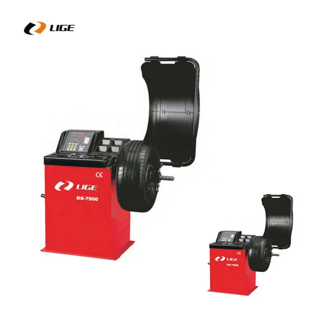 

CE approved car tyre center tyre changer balancing with hook wheel balancer