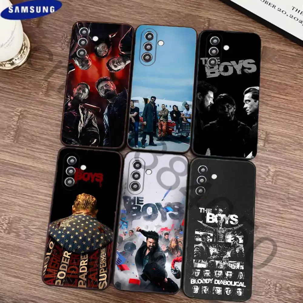 T-The B-Boys  Phone Case for Samsung Galaxy S21 22 23 S24 25 26 Ultra Plus FE Lite Silicone Bumper